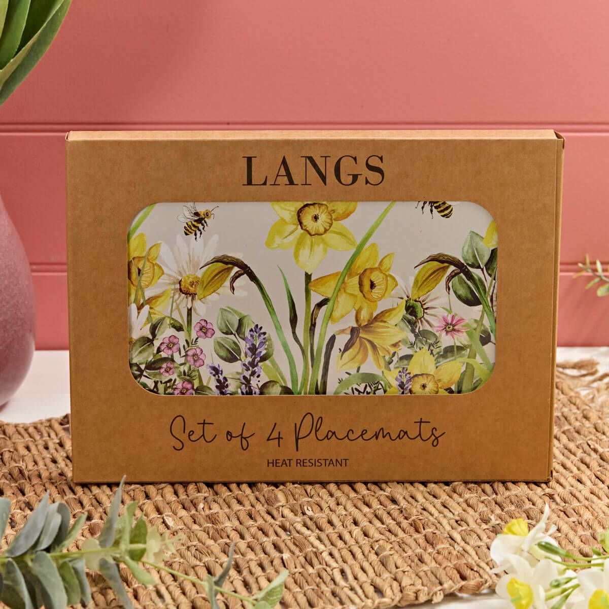 Richard Langs Floral Heat Resistant Placemats (Set of 4) - 8FD150