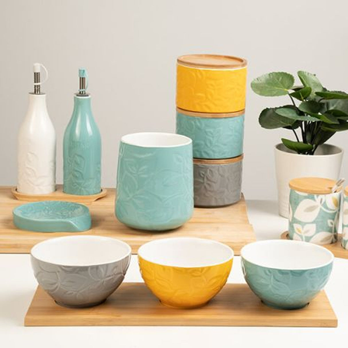 Catherine Langsfield 12cm Teal Inga Spoon Rest