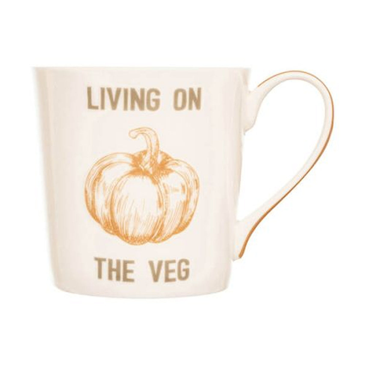 SIIP 330ml Yellow The Veg Cone Mug