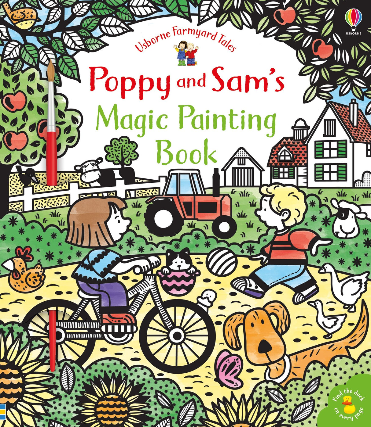 Usborne Poppy and Sam's Magic Painting Book by Sam Taplin