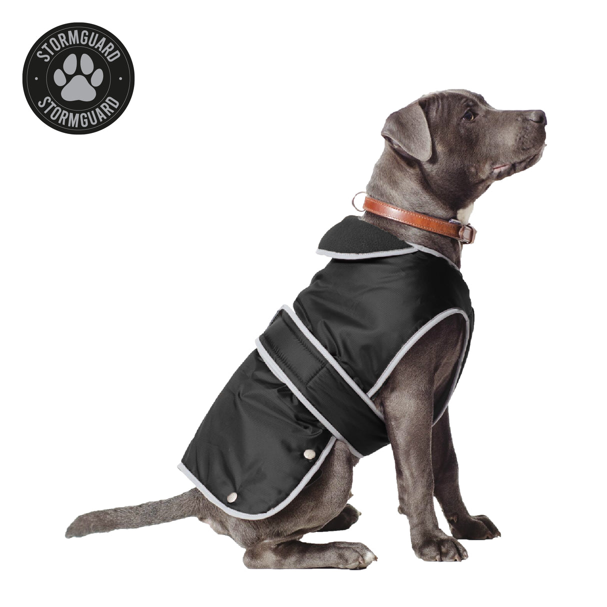 Ancol Black Stormguard Dog Coat Small/Medium