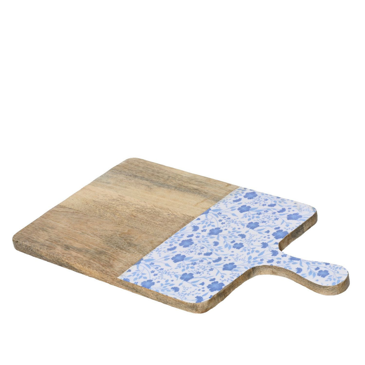 Decoris 46cm Petit Fleur Enamel Mangowood Board