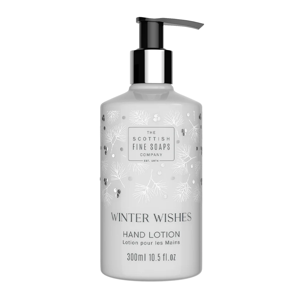 The Scottish Fine Soaps Co 300ml Winter Wishes Hand Lotion Pump Bottle