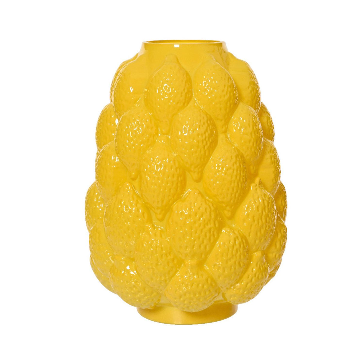 Kaemingk 22cm Citrus Glass Vase