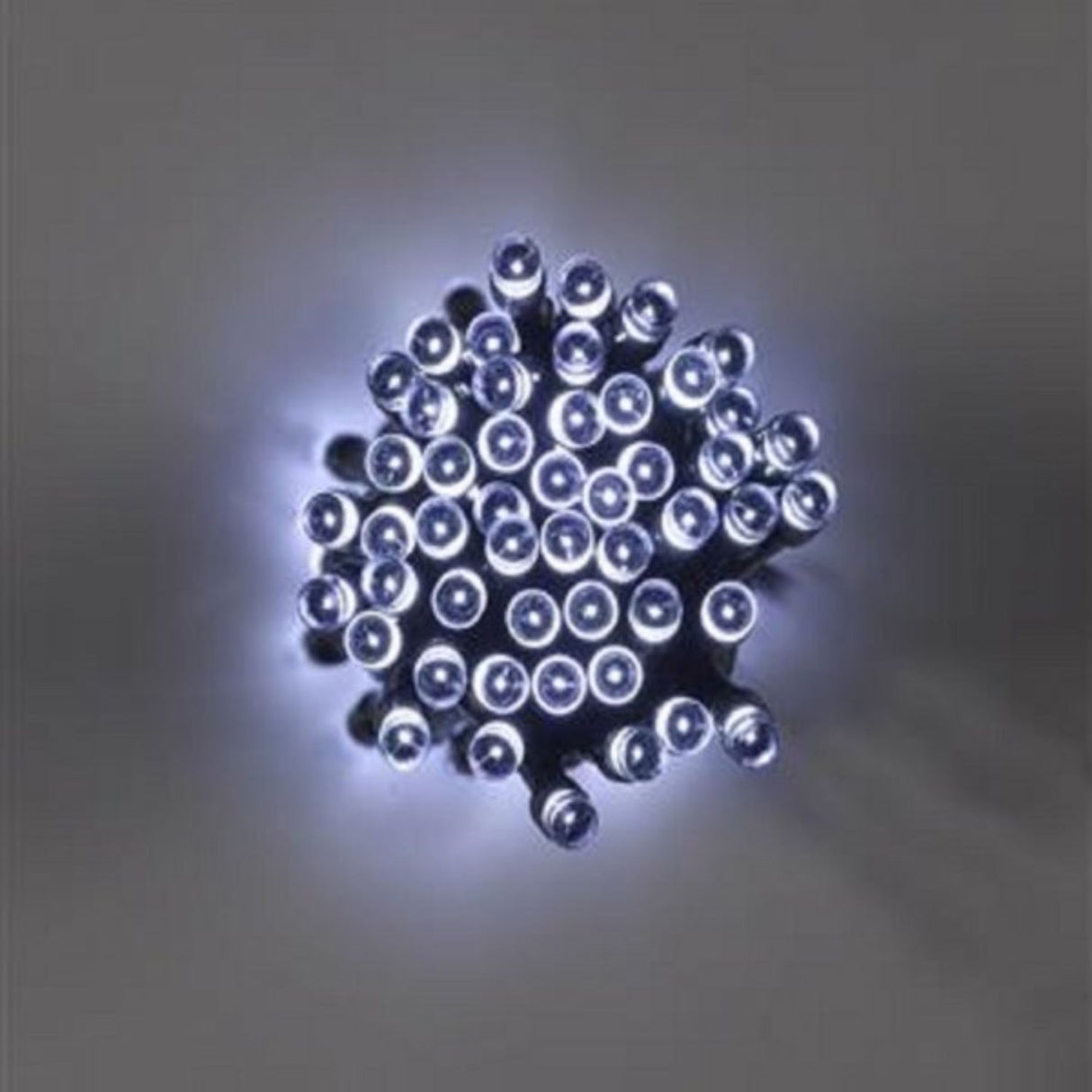 Smart Solar 50 LED Cool White String Lights