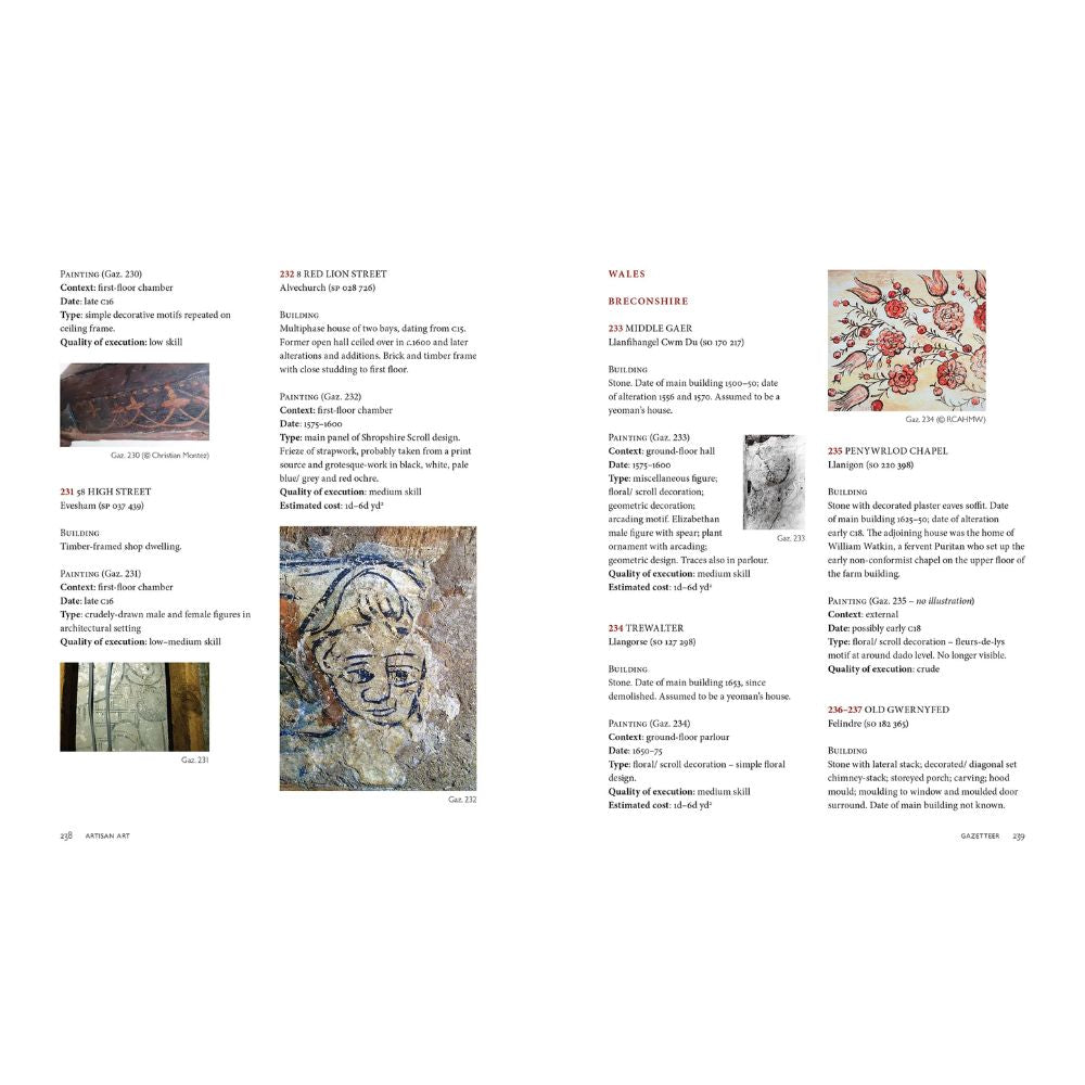 Artisan Art: Vernacular wall paintings in the Welsh Marches, 1550–1650 NEW EDITION by Kathryn Davies