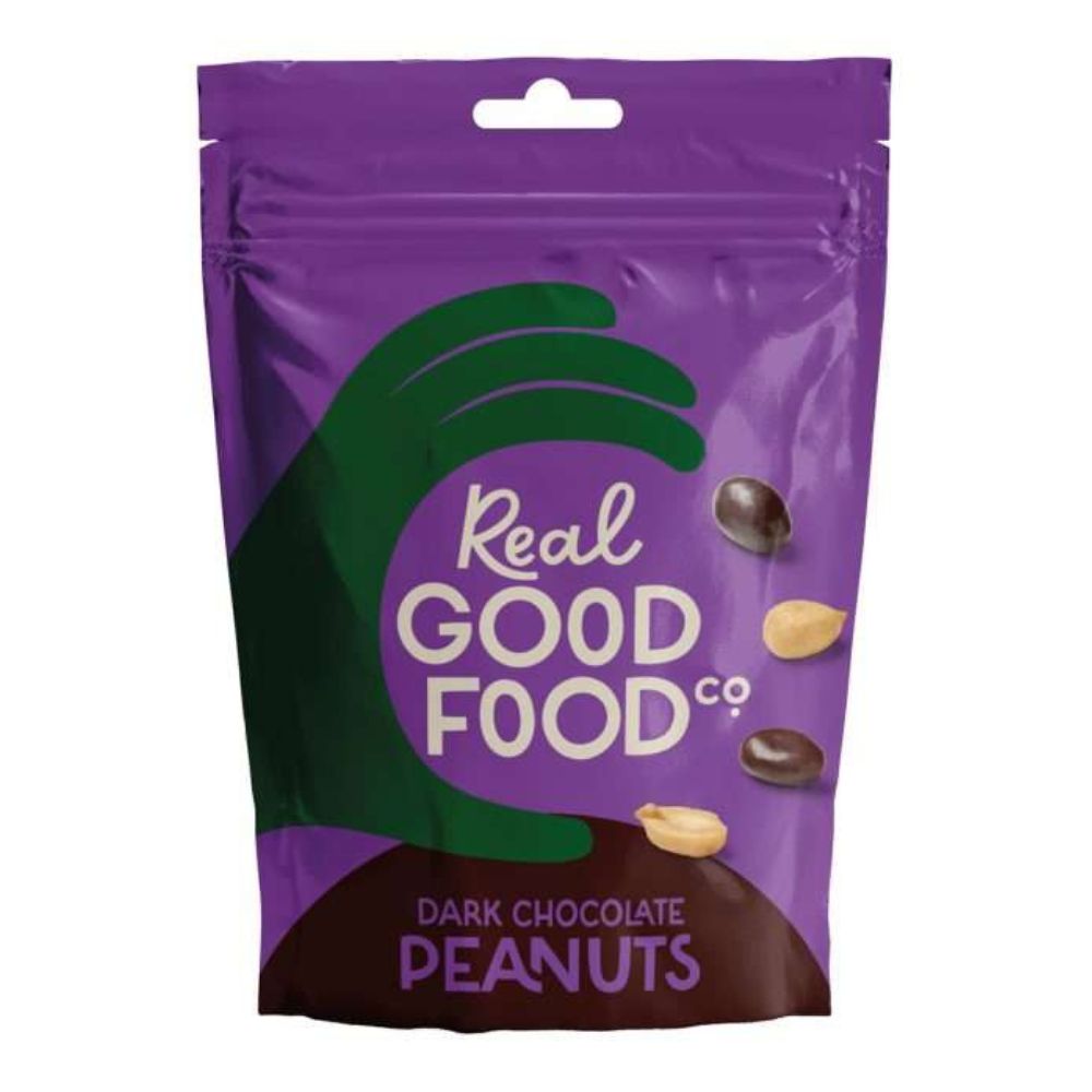 Bon Bon's Real Good Food Co. 150g Dark Chocolate Coated Peanuts