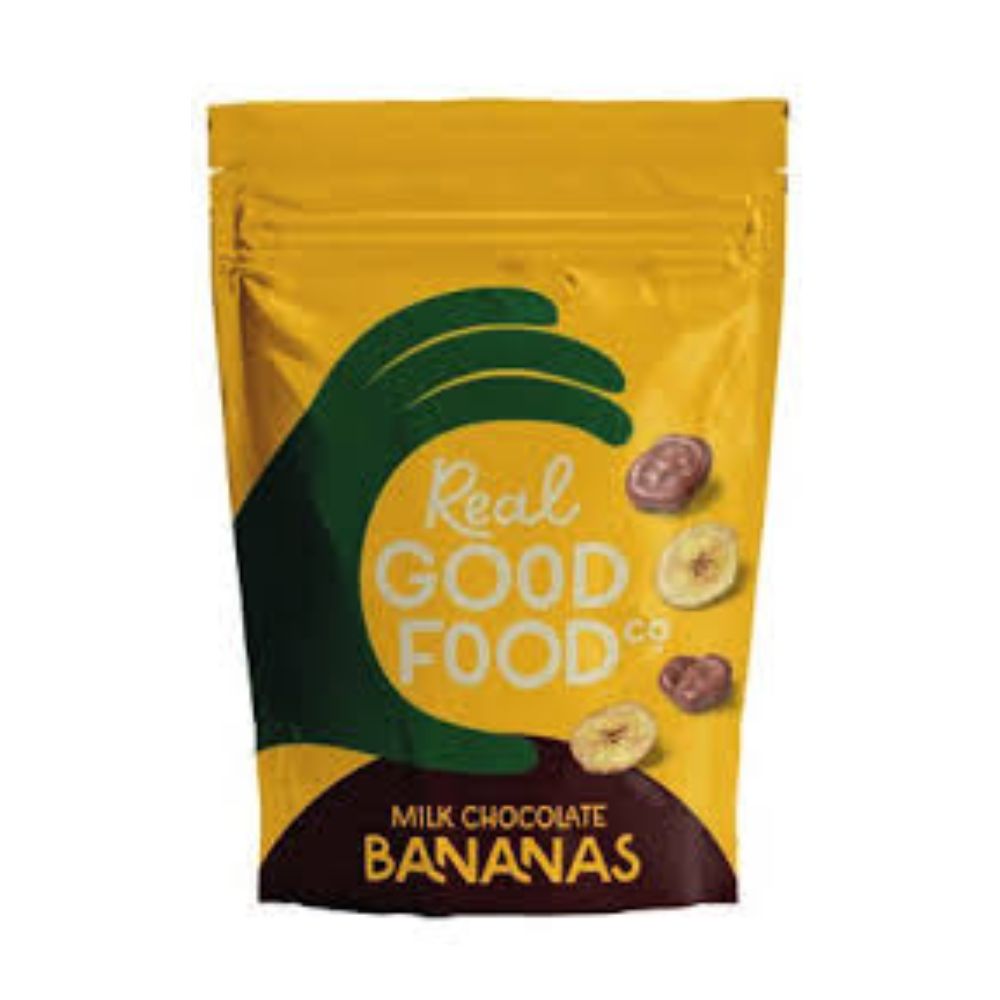 Bon Bon's Real Good Food Co. 150g Millk Chocolate Coated Banana