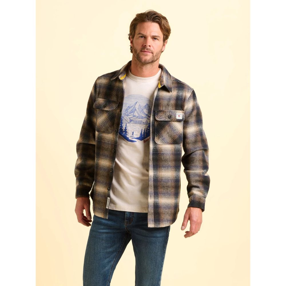 Brakeburn Badbury Button Up Check Shirt - Multi-Coloured