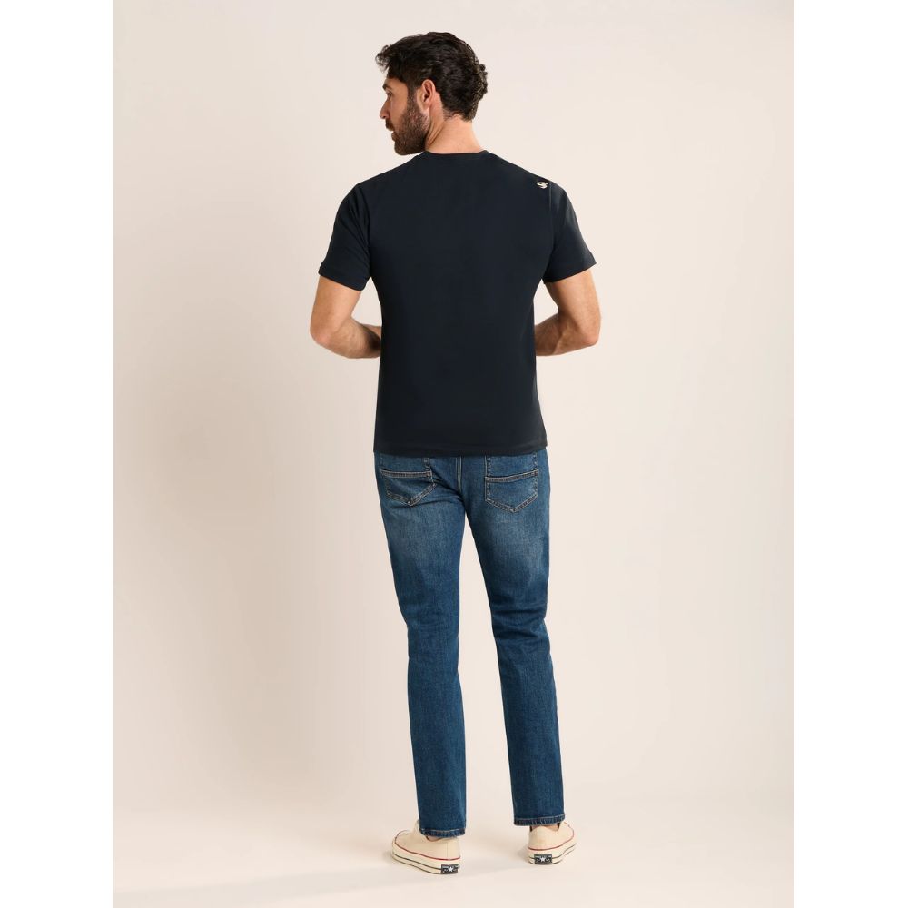 Brakeburn Pakenham T-Shirt - Navy