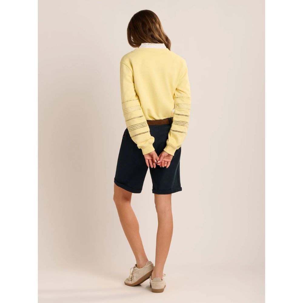 Brakeburn Char Crew Neck Sweatshirt - Yellow