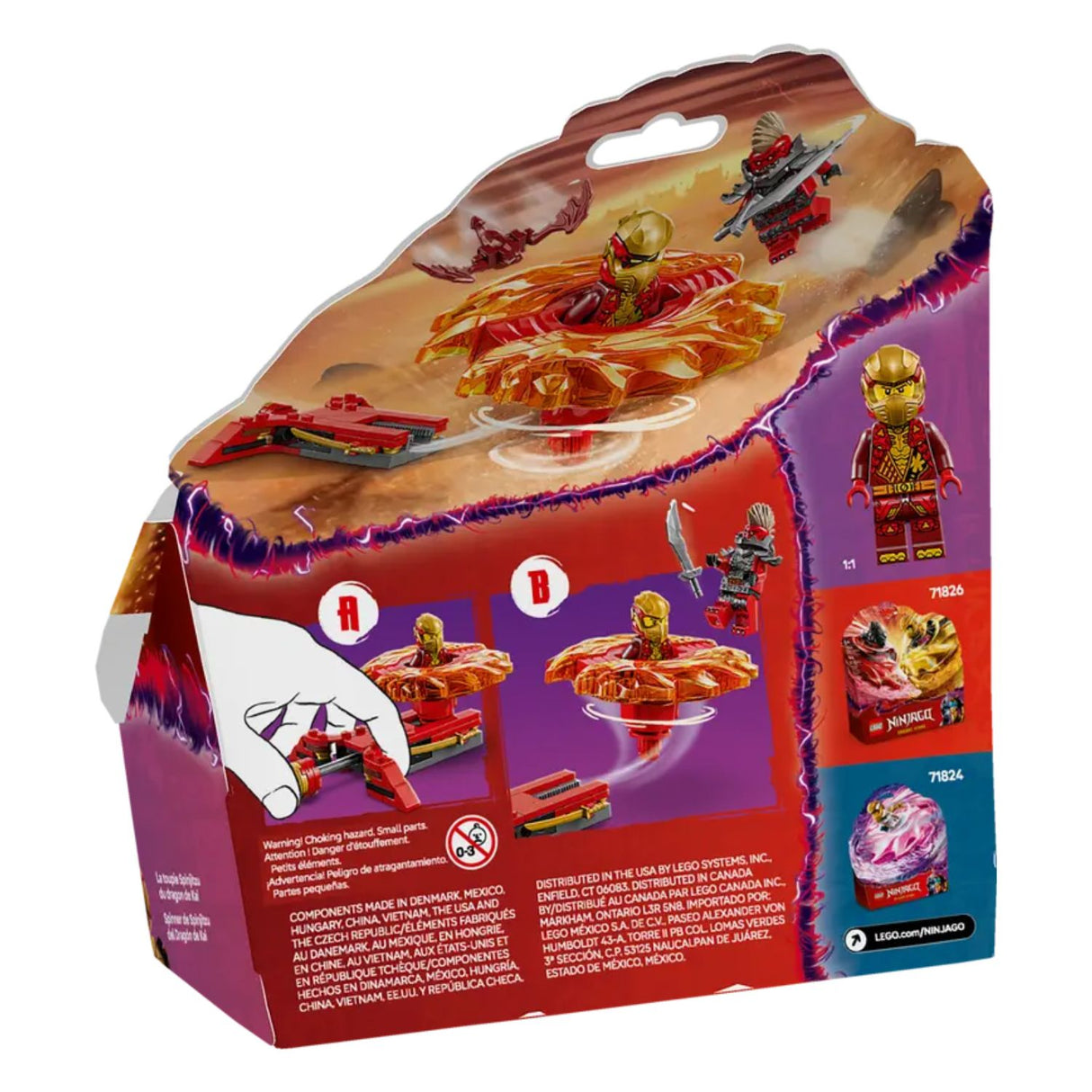 LEGO Ninjago Kai's Dragon Spinjitzu Spinner