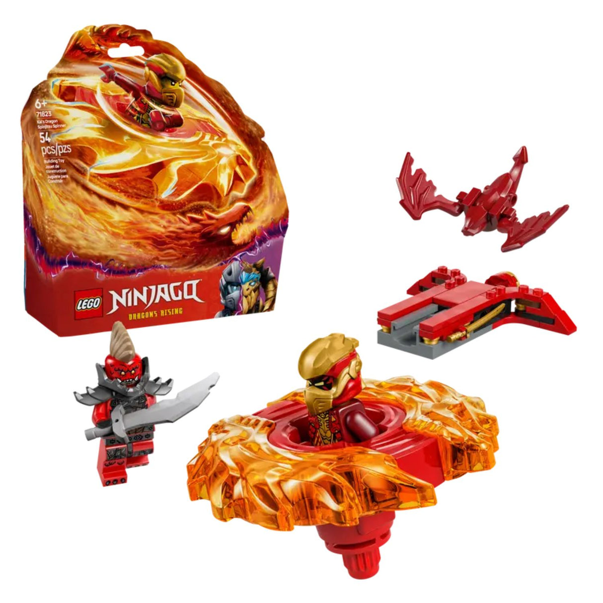 LEGO Ninjago Kai's Dragon Spinjitzu Spinner