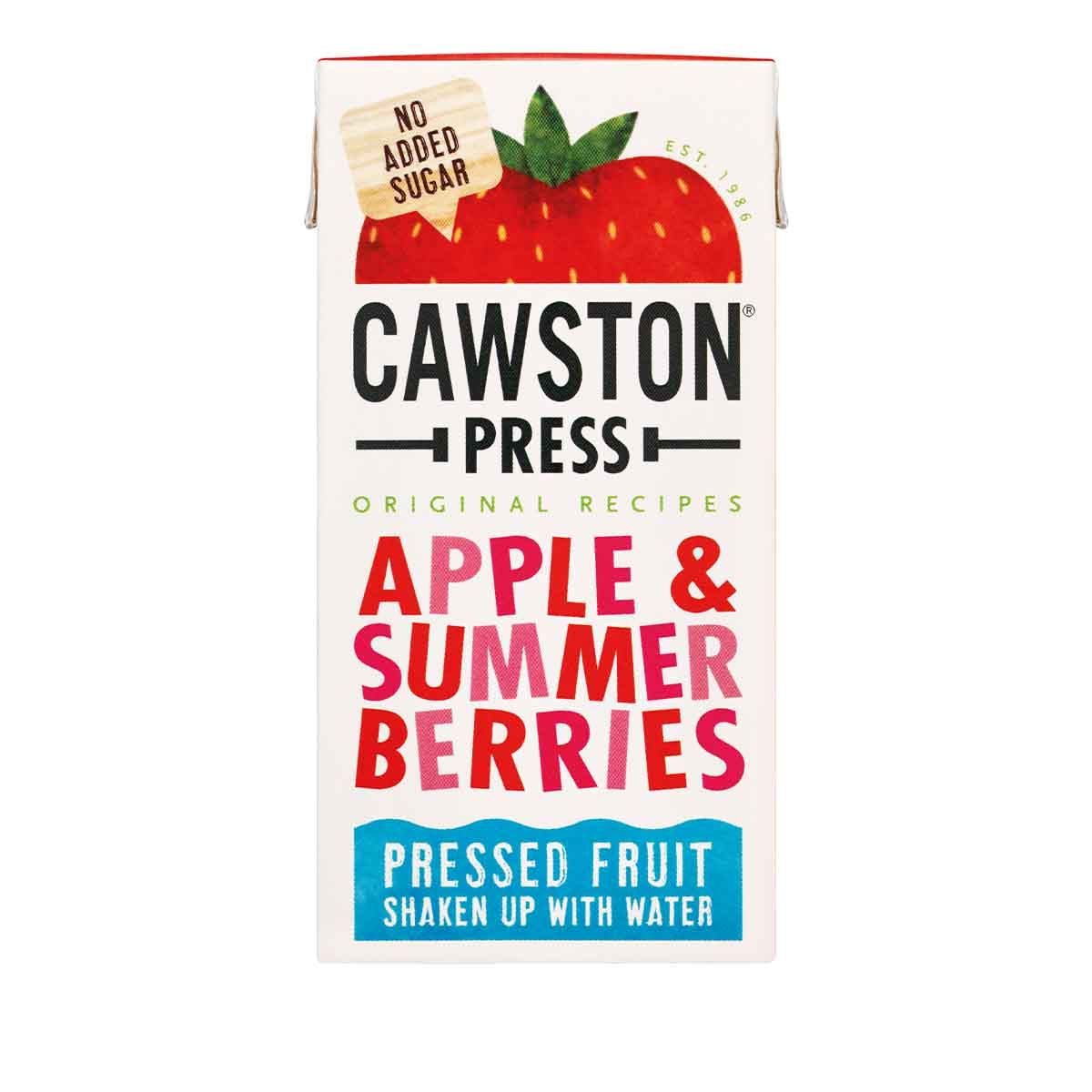 Cawston Press 200ml Apple & Summer Berries Fruit Water