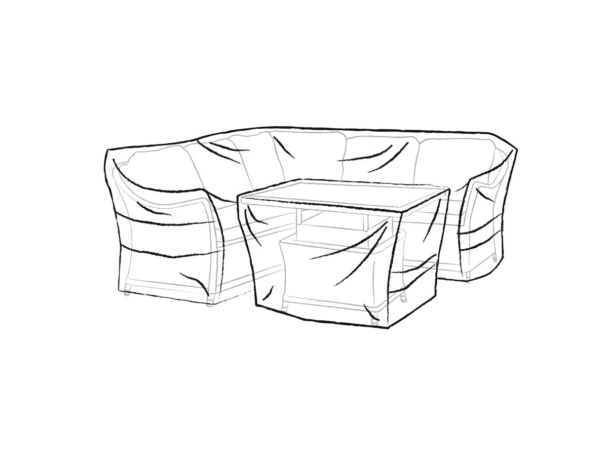 Bramblecrest Khaki Woven Mini Sofa Set Covers