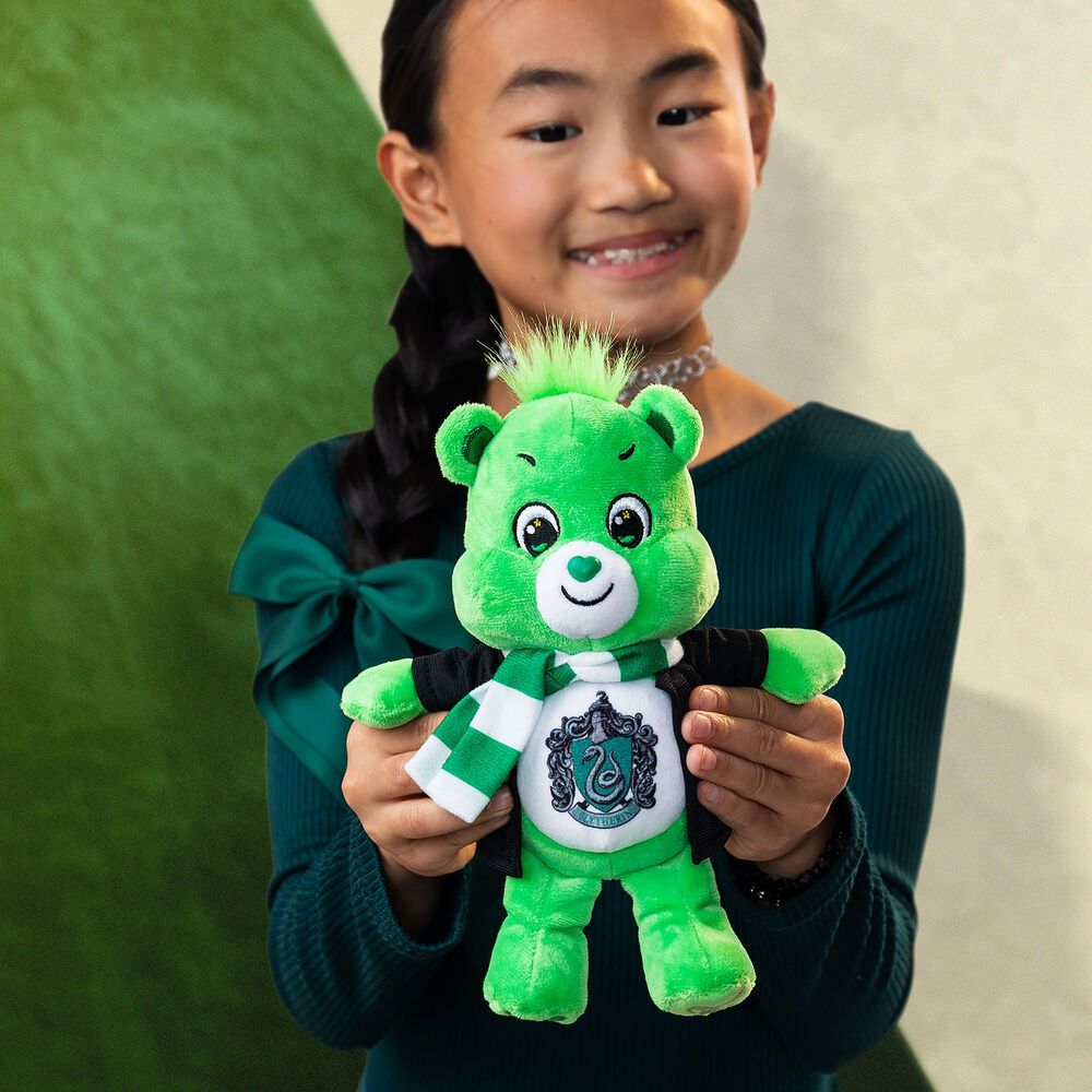 Care Bears x Harry Potter 20cm Slytherin House Good Luck Bear