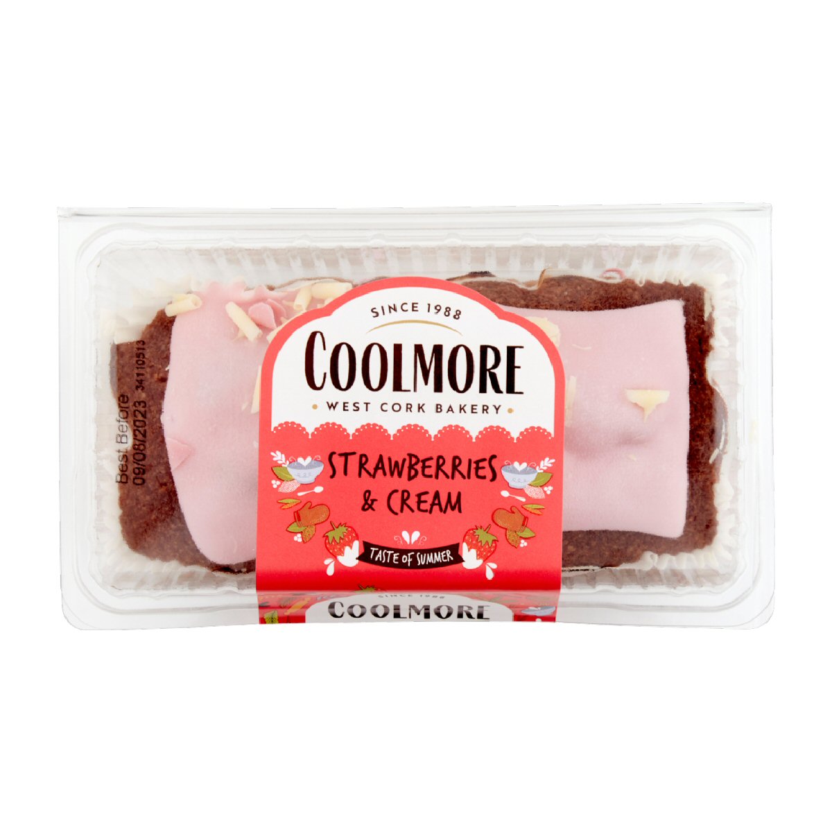 Coolmore Cakes 400g Strawberries & Cream Cake