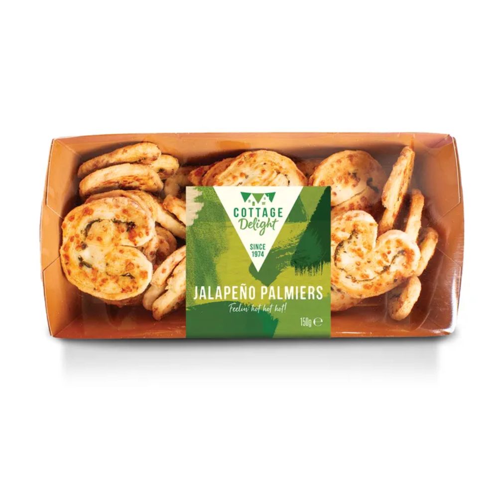 Cottage Delight 150g Jalapeno Palmiers Bites