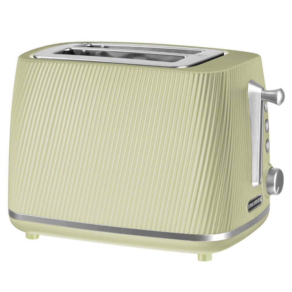Daewoo Cascade 2 Slice Toaster - Sage Green