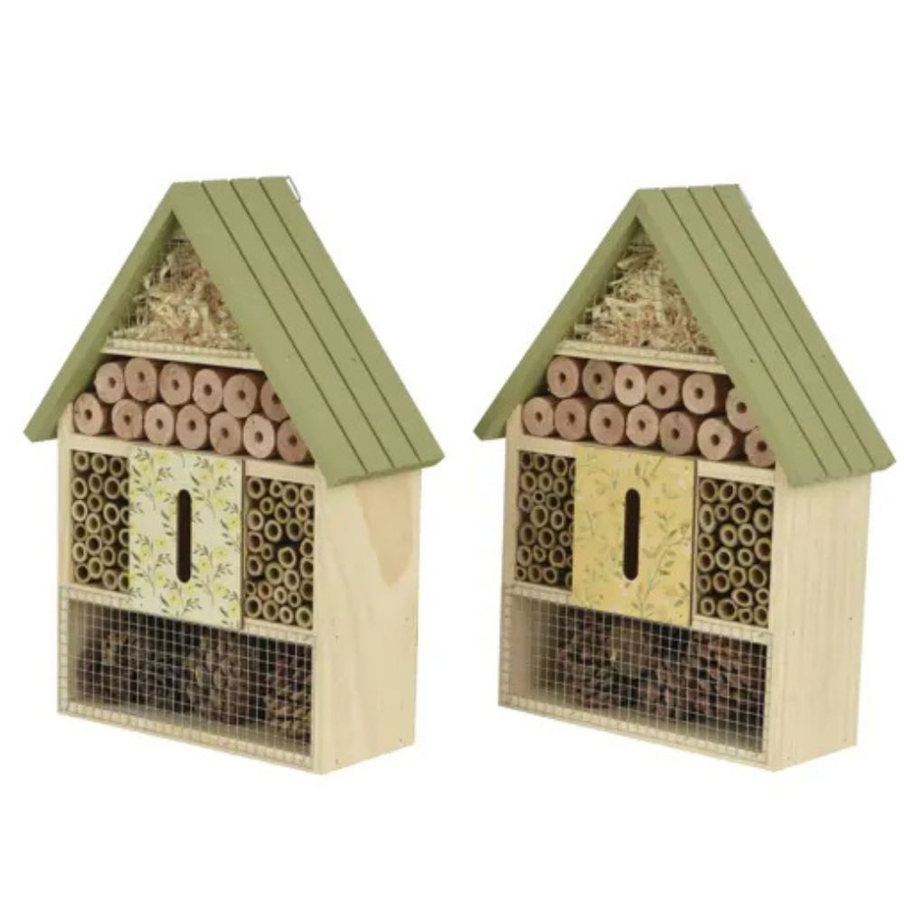 Decoris 30cm Pinwood Insect House (Choice of 2)