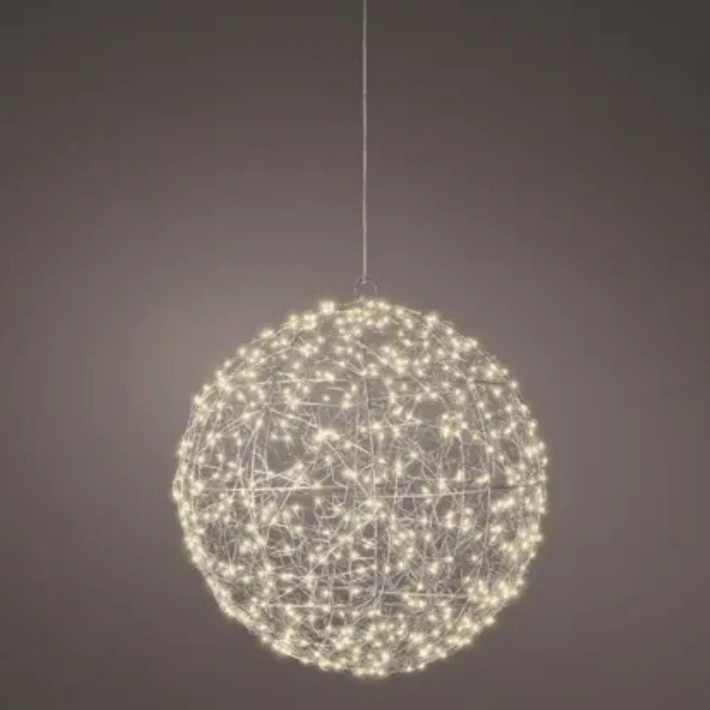 Decoris 38cm Micro LED Glitter Ball Light