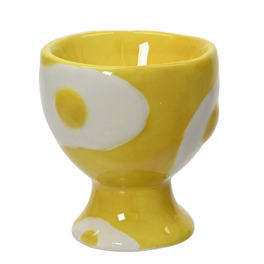 Decoris Egg Dolomite Glazed Egg Cup