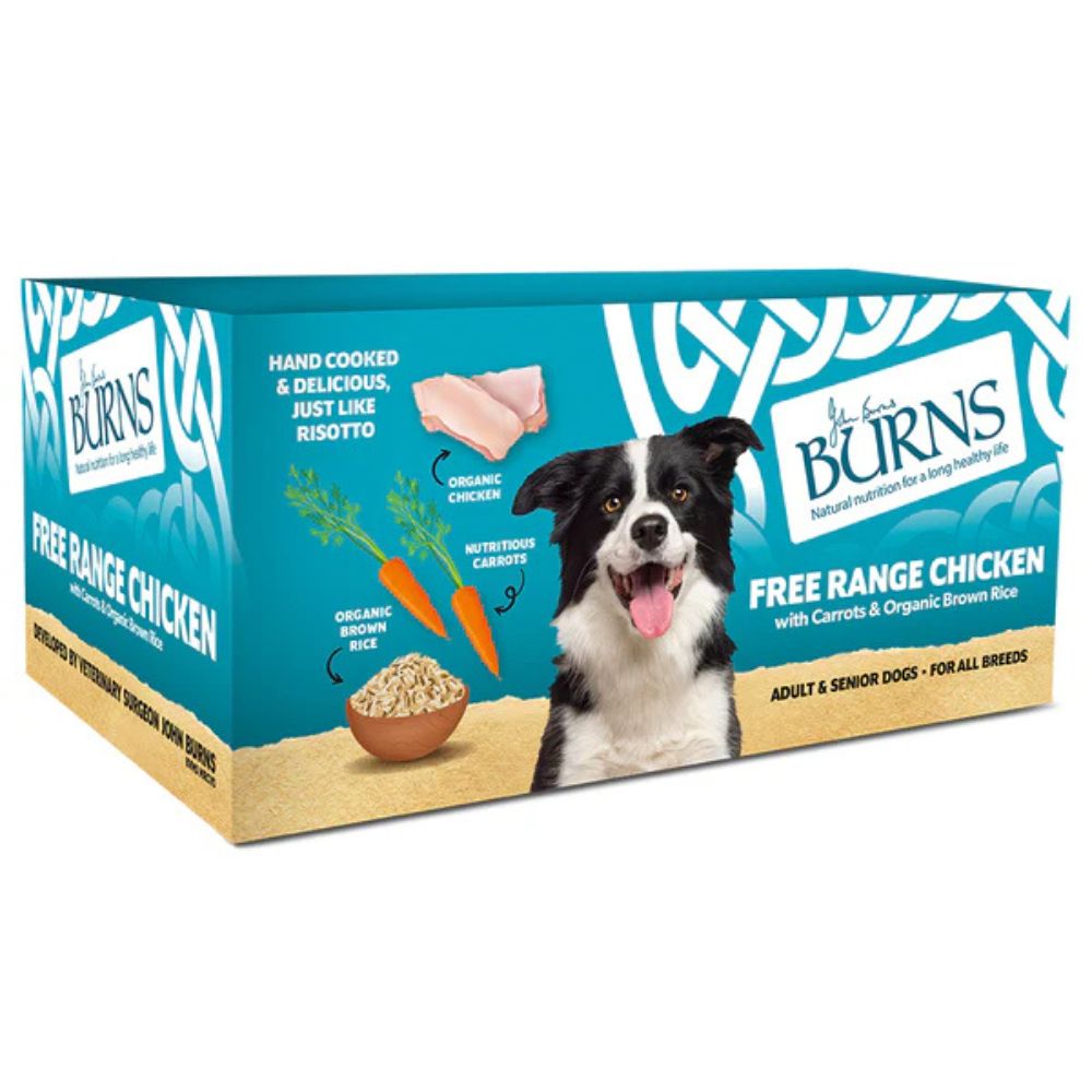 Burns 40g Penlan Tray Adult Dog - Organic Chicken