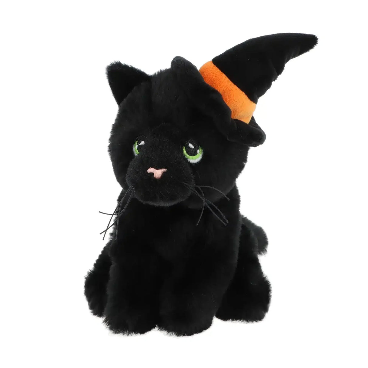 Keel Toys 20cm Black Cat with Witches Hat Plush