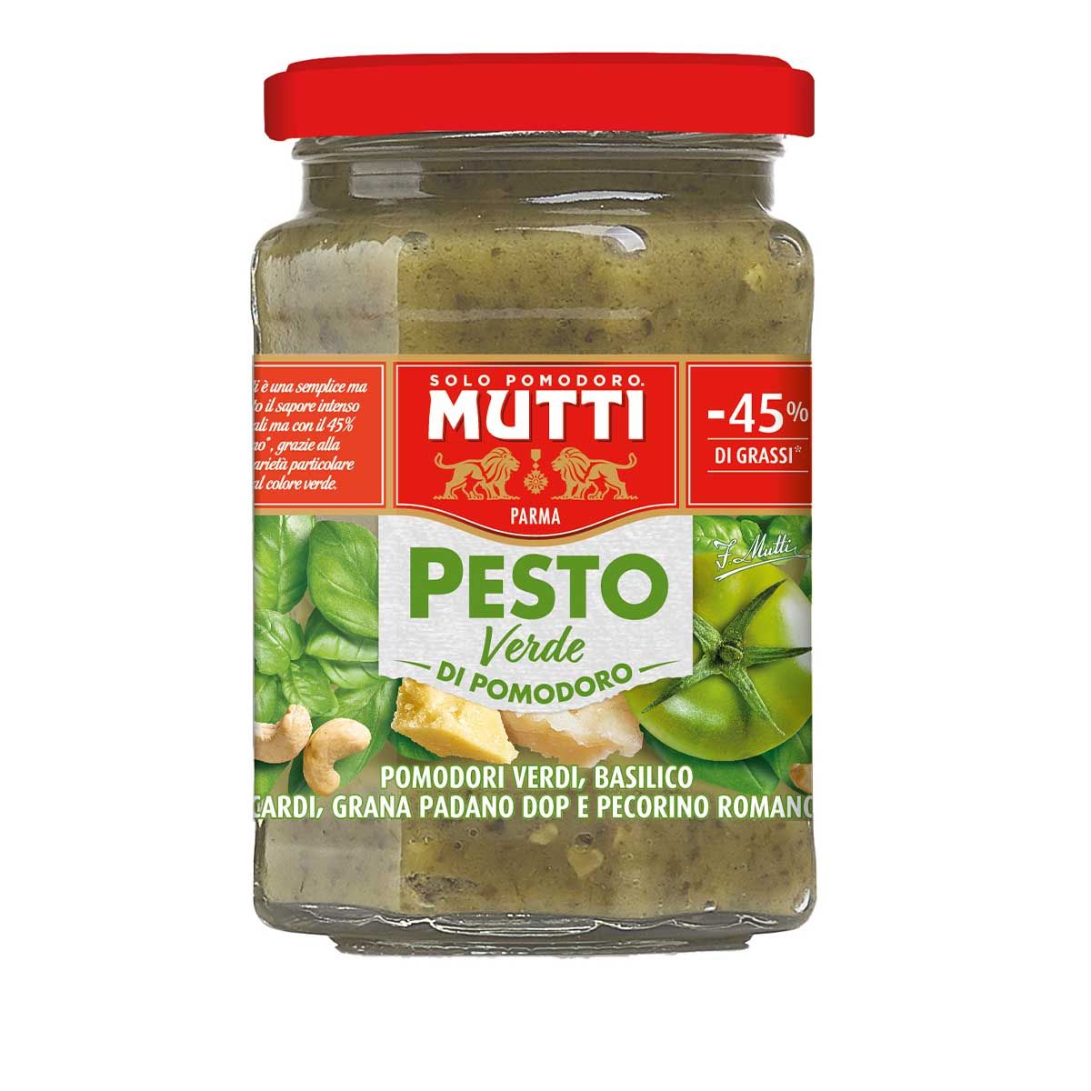 Mutti 180g Green Tomato Pesto