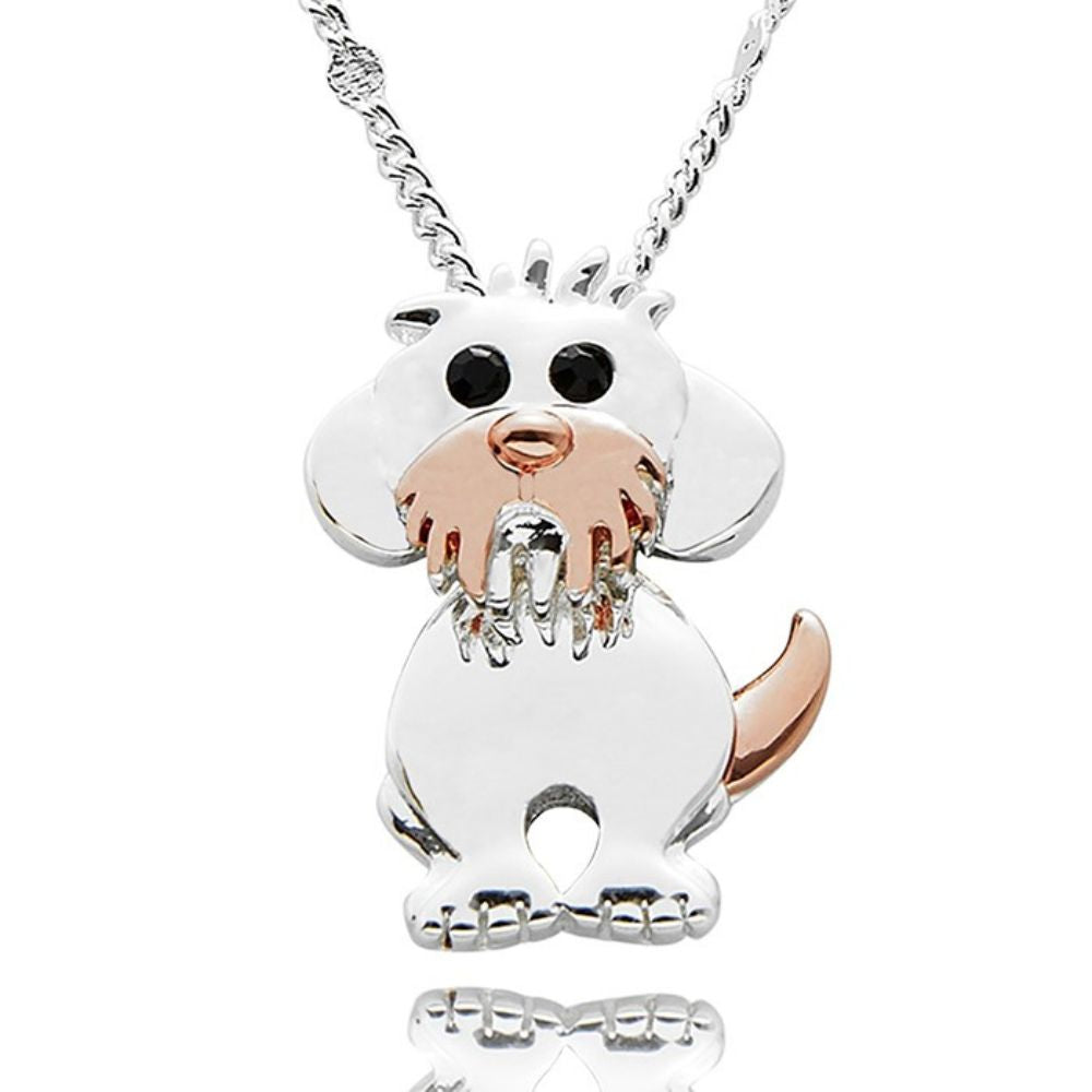 Equilibrium Mans Best Friend Two Tone Necklace