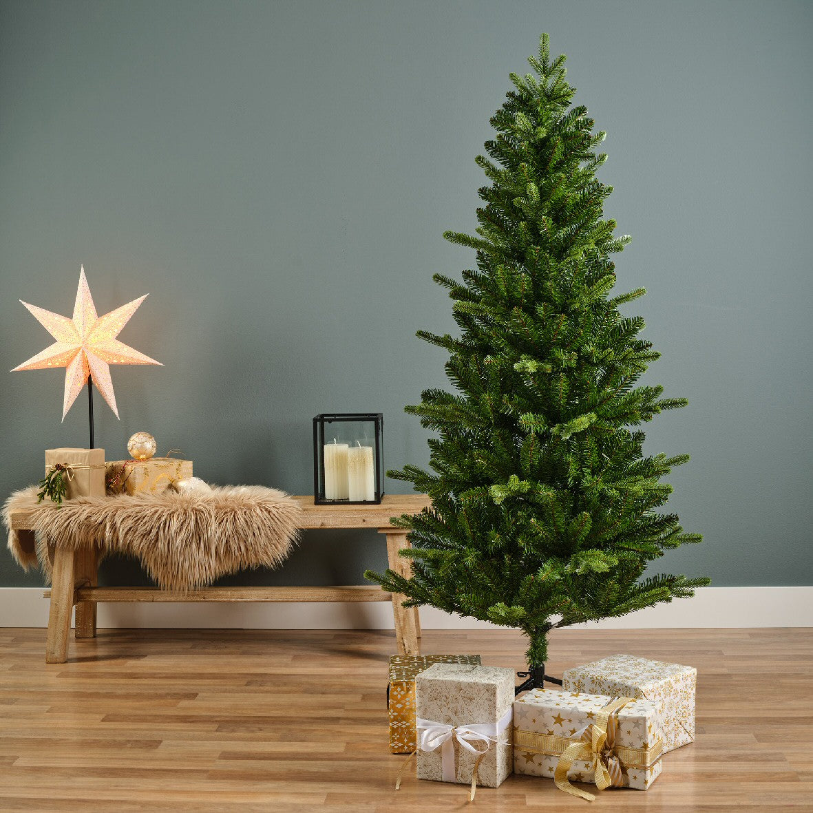 Everlands 1.5m (5ft) Killington Fir Artificial Christmas Tree - 684085