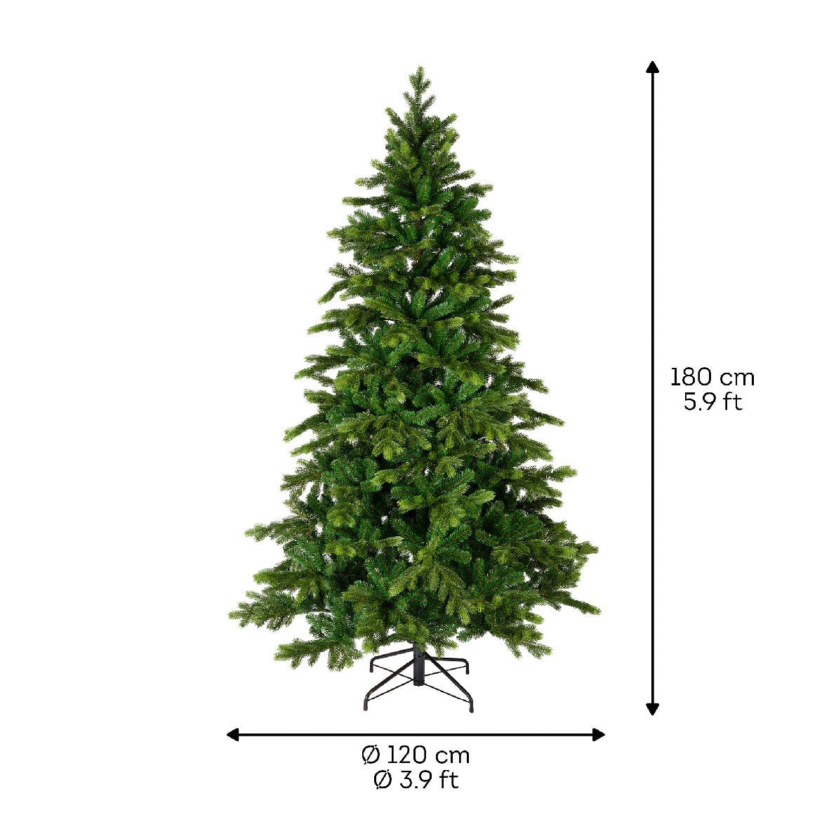 Everlands 1.8m (6ft) Galloway Spruce Artificial Christmas Tree - 684401