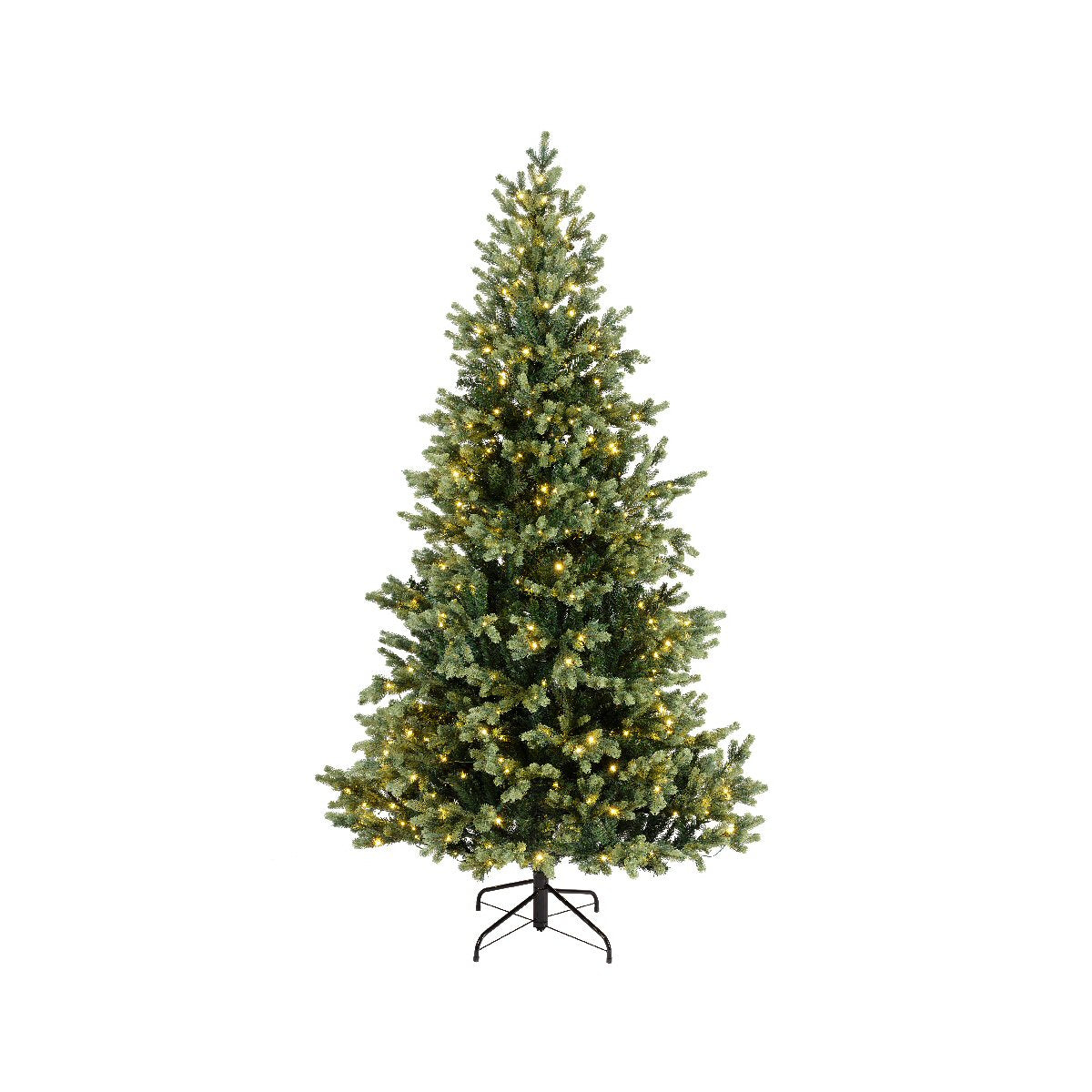 Everlands 2.1m (7ft) Geneva Fir Pre-Lit Artificial Christmas Tree