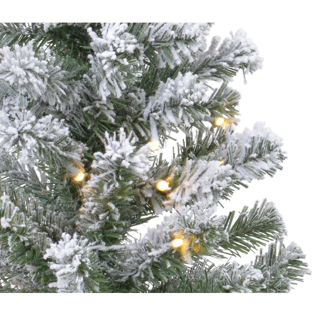 Everlands 60cm Snowy Imperial Mini Pre-Lit Artificial Christmas Tree - 680023