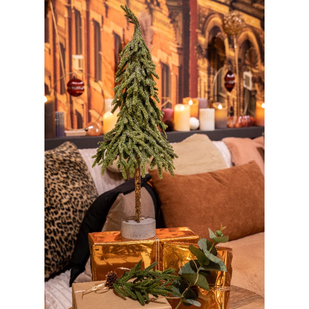 Everlands 45cm Gnome Mini Glitter Artificial Indoor Tree Decoration - 689617