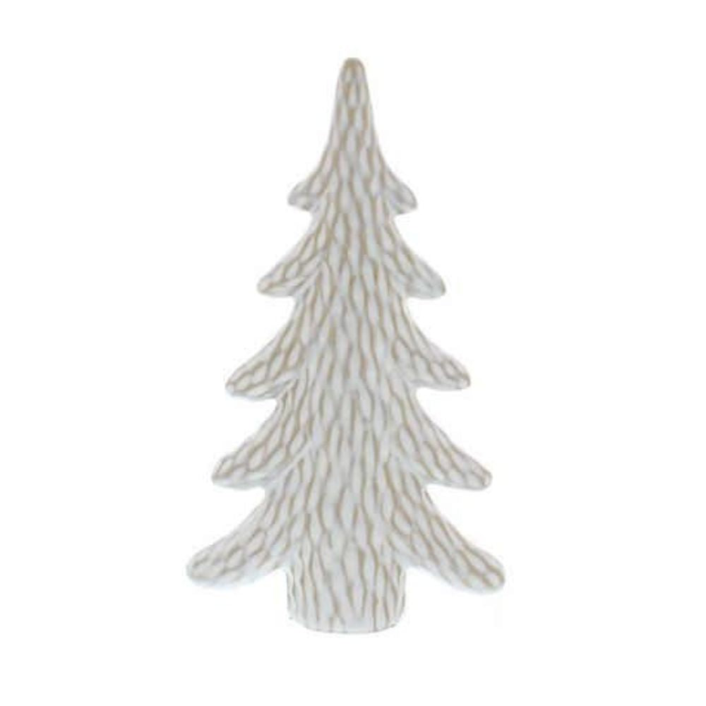 Festive Products 21cm White Porcelain Tree Ornament