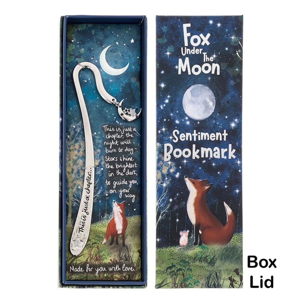 Fox Under the Moon A Chapter Silver Bookmark