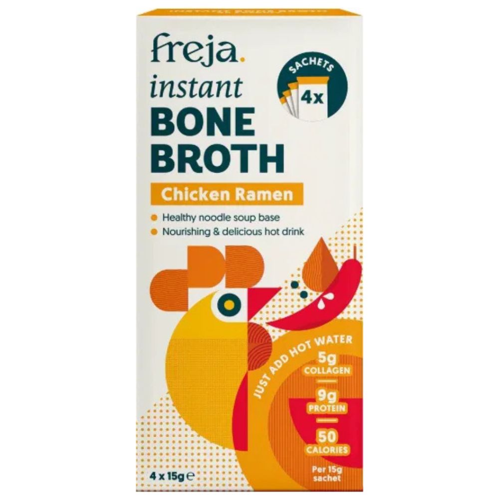Freja Foods 4x15g Chicken Ramen Bone Broth