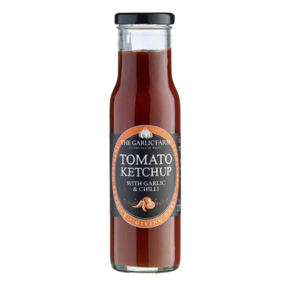 The Garlic Farm 270g Tomato Ketchup With Garlic & Chilli