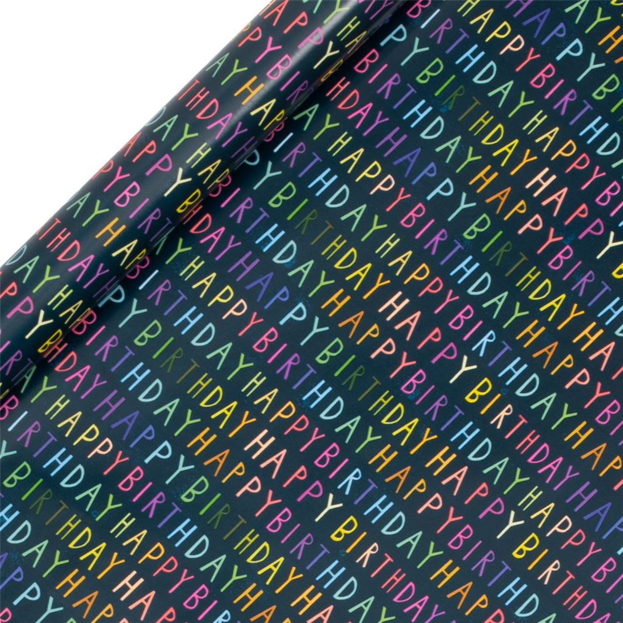 Glick 4m Happy Birthday Wrapping Paper Roll - Navy
