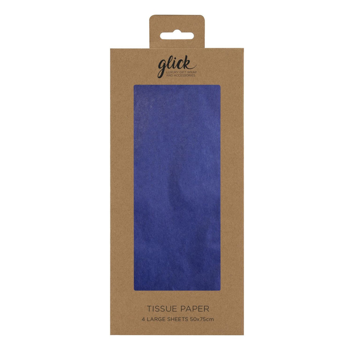 Glick Tissue Paper Large Sheets - (Pack of 4) - Blue