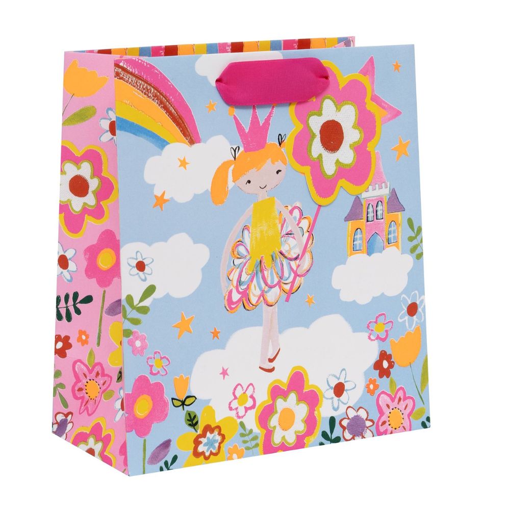 Glick 22.5cm Fairy Princess Medium Gift Bag