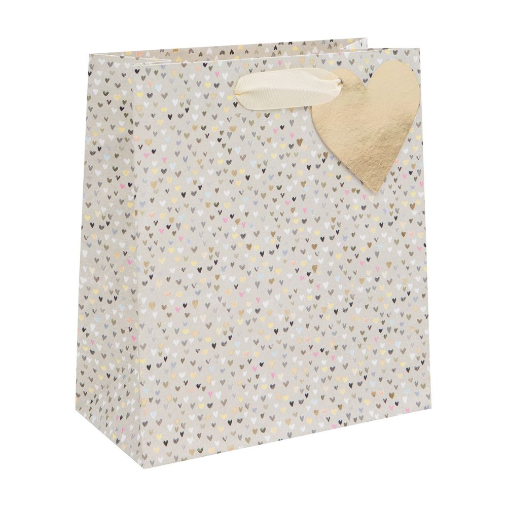 Glick 22.5cm Hearts Medium Gift Bag