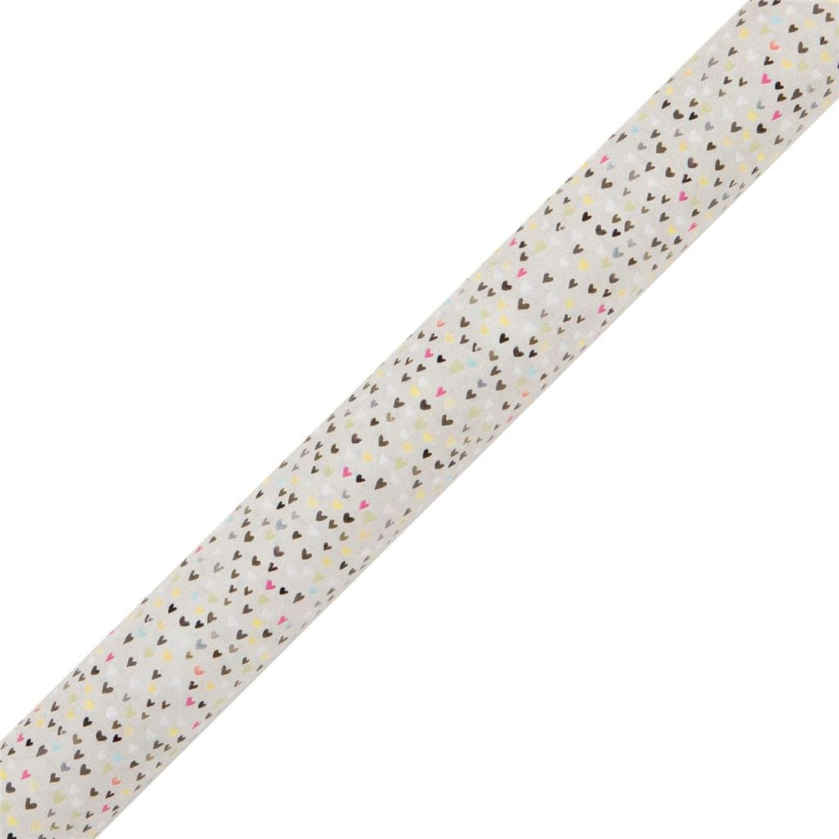 Glick 4m Small Hearts Design Wrapping Paper Roll - Cream