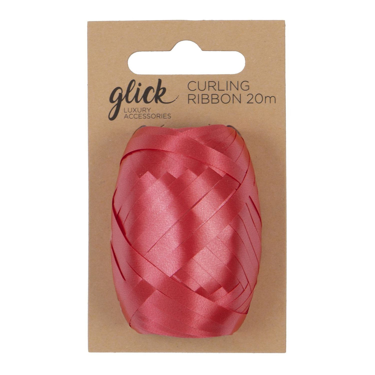 Glick Curling Gift Wrap Ribbon - Red