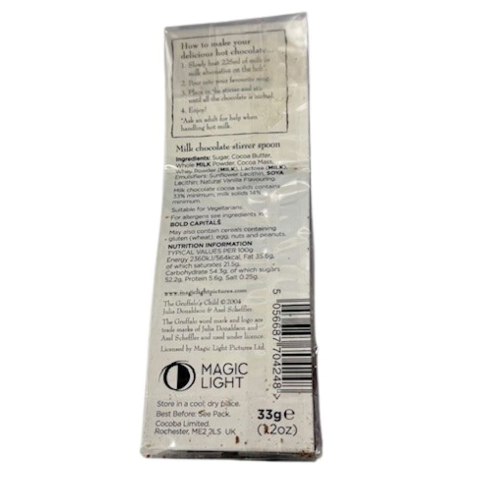 Gruffalo 33g Hot Chocolate Stirrer