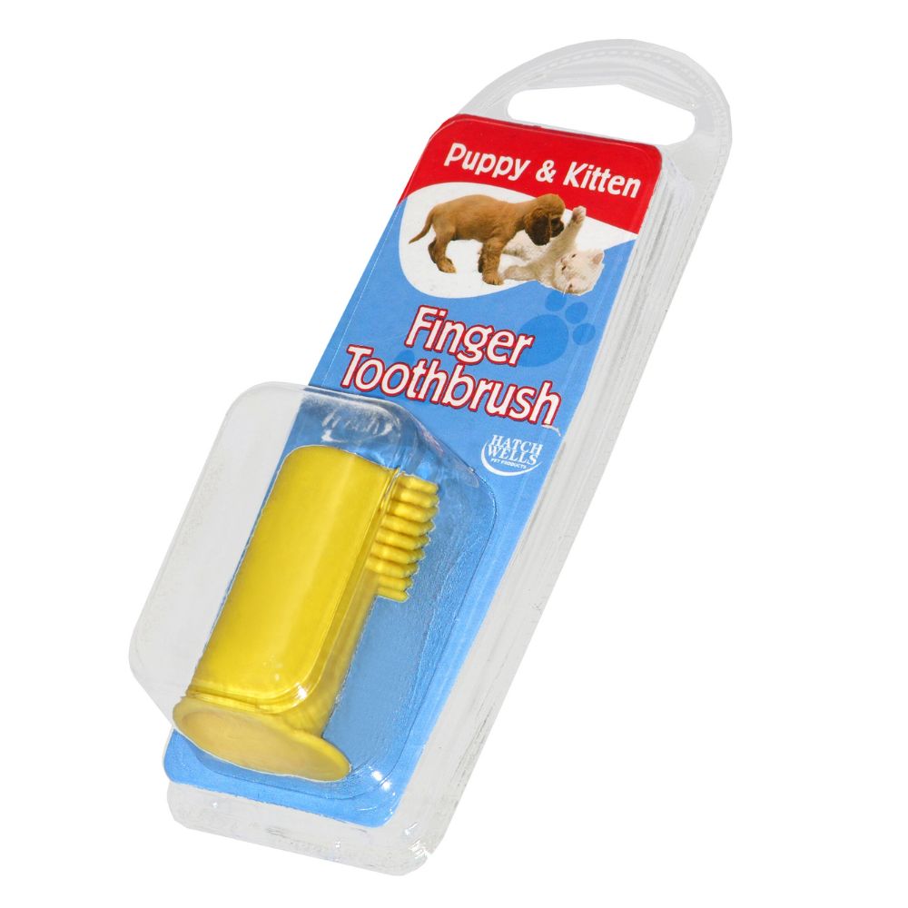Hatchwell's Denti-fresh Puppy & Kitten Finger Toothbrush