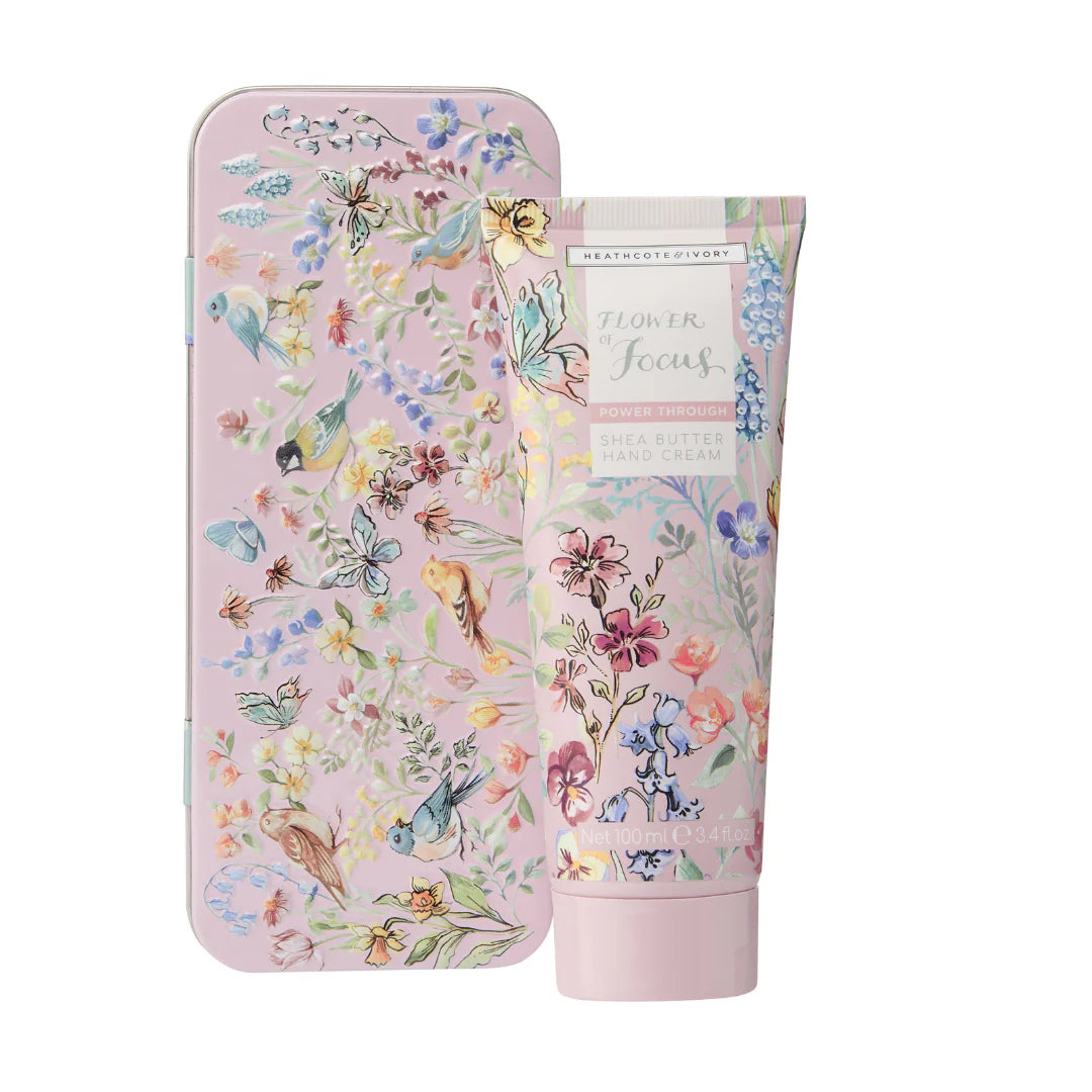 Flower of Focus 100ml Power Through Hand Cream in Tin - FG2297