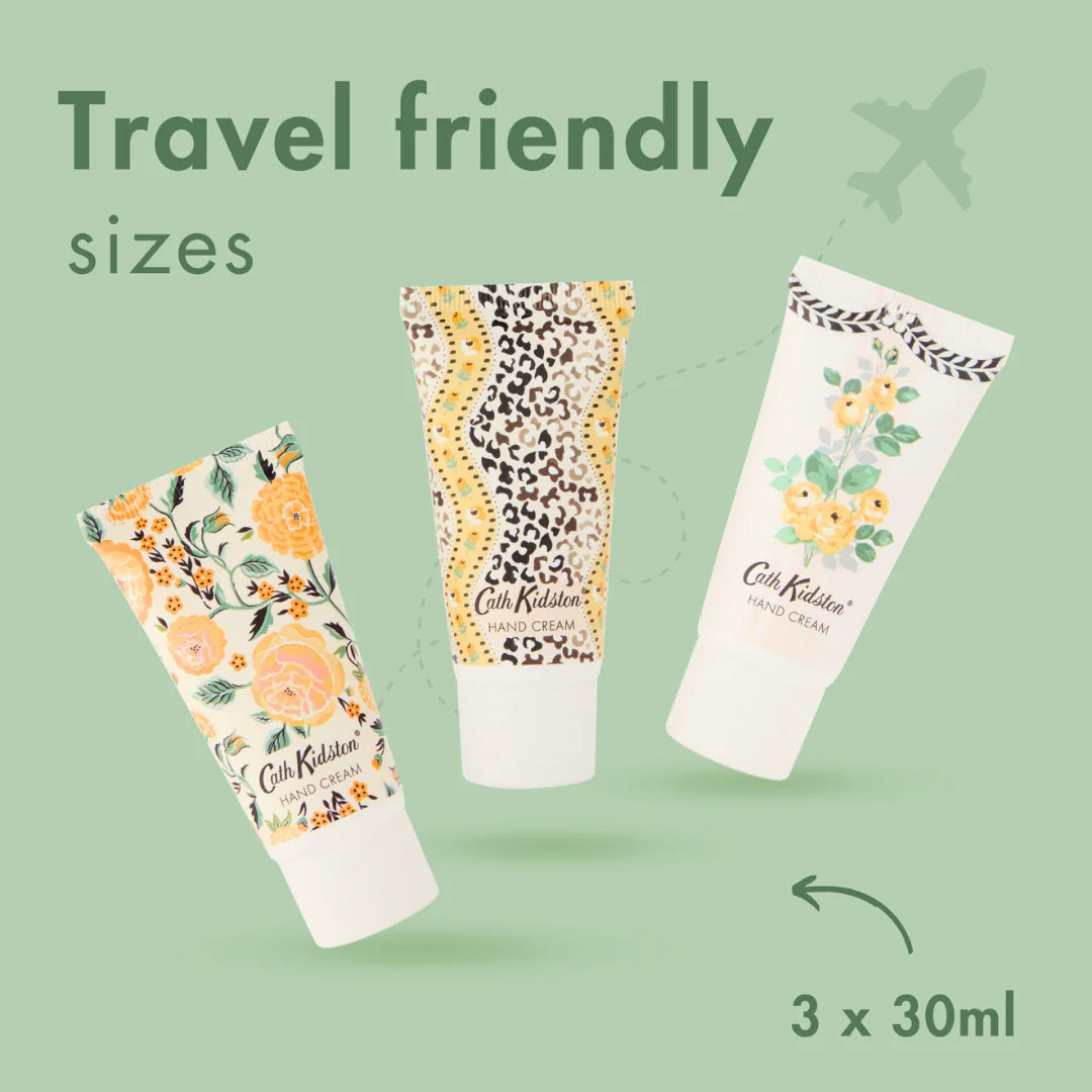 Cath Kidston 30ml Leopard Hand Cream Trio Set - FG5625