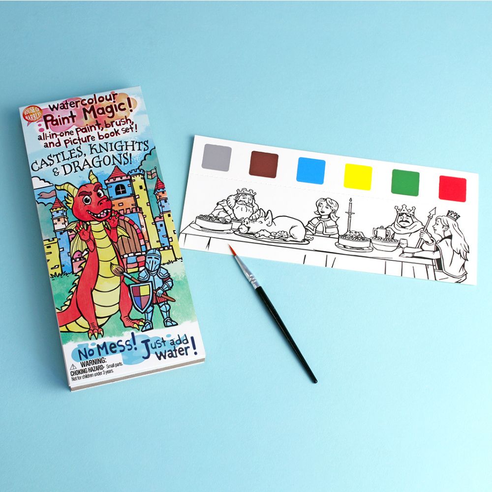 House Of Marbles Paint Magic - Castles, Knights & Dragons